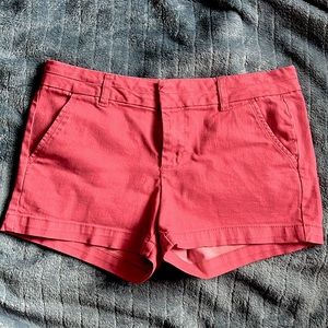 Women’s shorts - coral pink - size 28